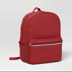 Burgundy Red Backpack with Laptop Compartment 16x12x5.5” NEW 23L Dealworthy